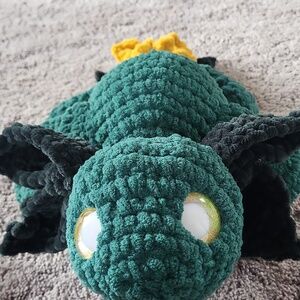Handmade  Plush Dragon Stuffed Animal